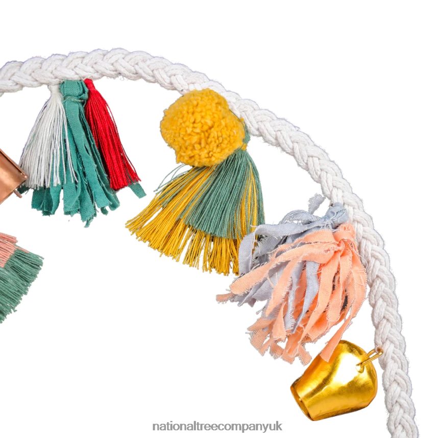 Greenery | National Tree Company 72\ HGTV Home Collection Multicolor Boho Garland F2L4F420